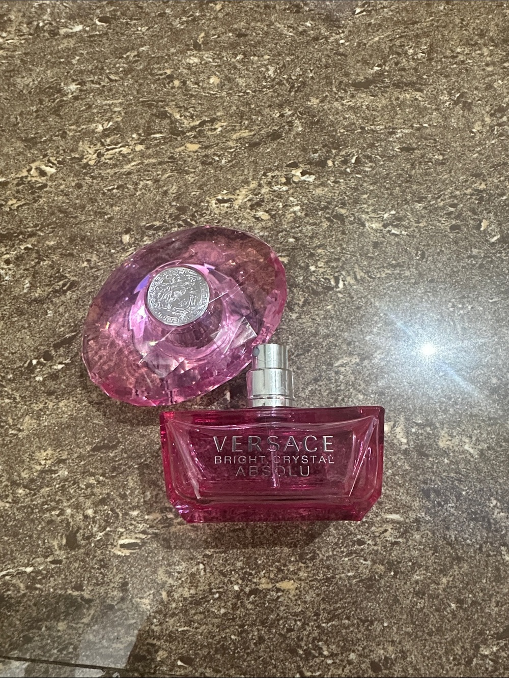 Versace bright crystal empty bottle 1.7